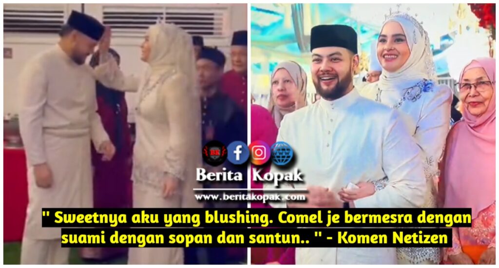 Sweetnya, aku yang blushing. Comel je bermesra dengan suami dengan ...