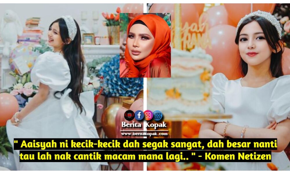 Kecik-kecik dah segak sangat, dah besar nanti tau lah nak cantik macam ...
